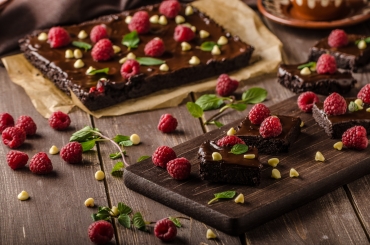 Рецепт дня: малина в шоколаде