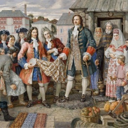 В Санкт-Петербурге открылась бесплатная выставка посвященная Петру I.